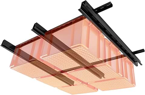 Adjustable Overhead Garage Storage Rack 48x48