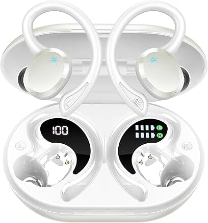 Wireless Sport Earbuds with Noise Cancellation and Waterproof Design