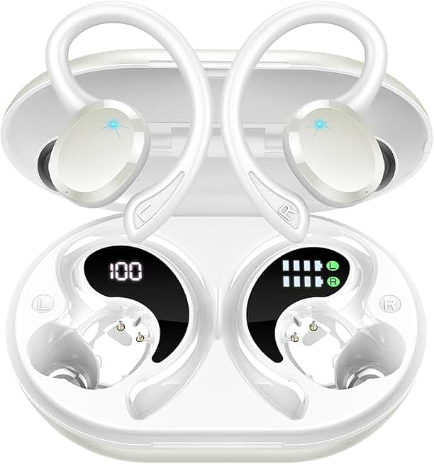 Wireless Sport Earbuds with Noise Cancellation and Waterproof Design