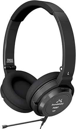 Portable On-Ear Bluetooth Headphones with Noise Cancellation