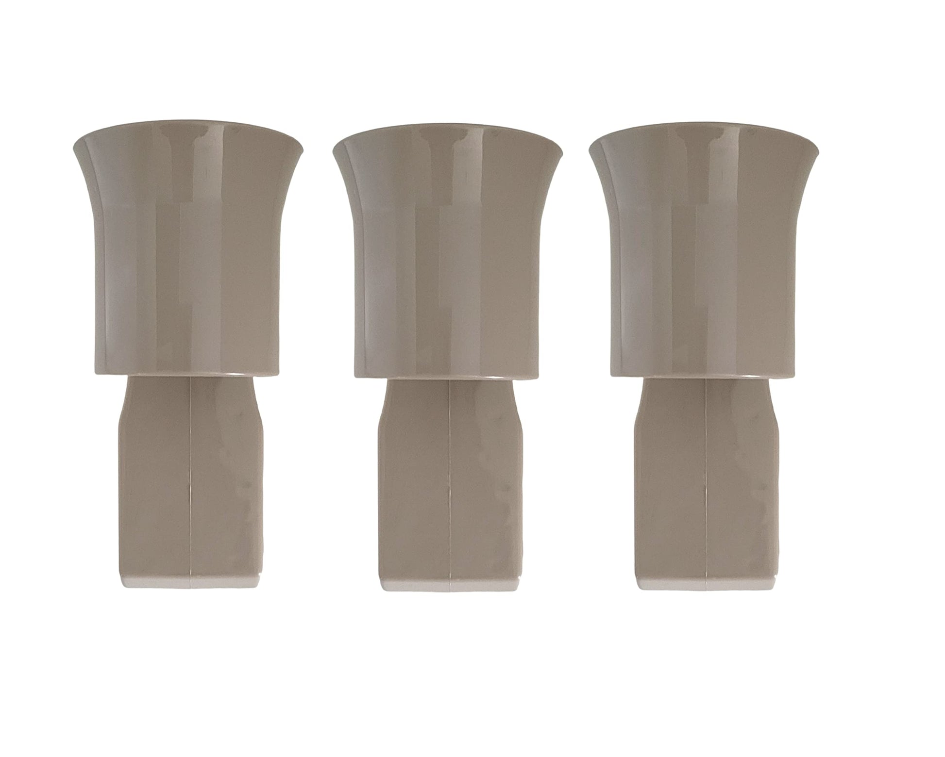 3 Pack Taupe Flare Wallflowers Fragrance Plug.