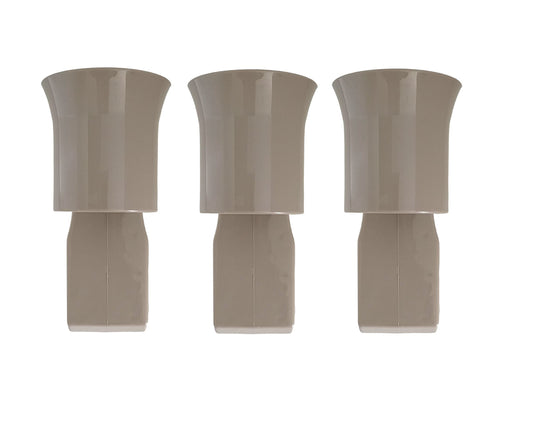 3 Pack Taupe Flare Wallflowers Fragrance Plug.