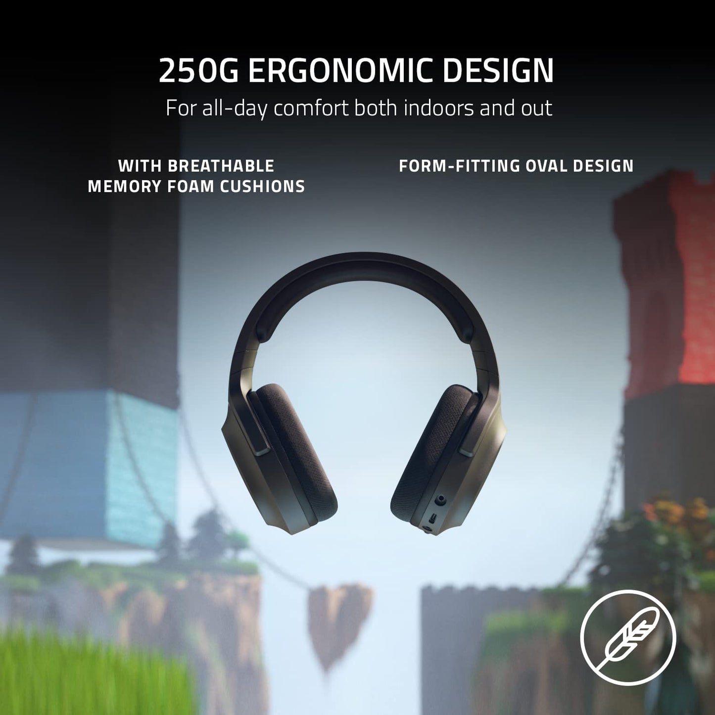 Barracuda X Wireless Multi-Platform Gaming and Mobile Headset (2021 Model): 250g Ergonomic Design - Detachable HyperClear Mic - 20 Hr Battery - Compatible w/PC, PS5, Switch, & Android - Black