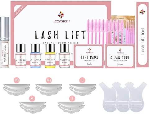Upgraded Lash Lift Kit for Salon and Home Use