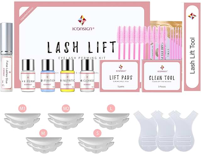 Upgraded Lash Lift Kit for Salon and Home Use