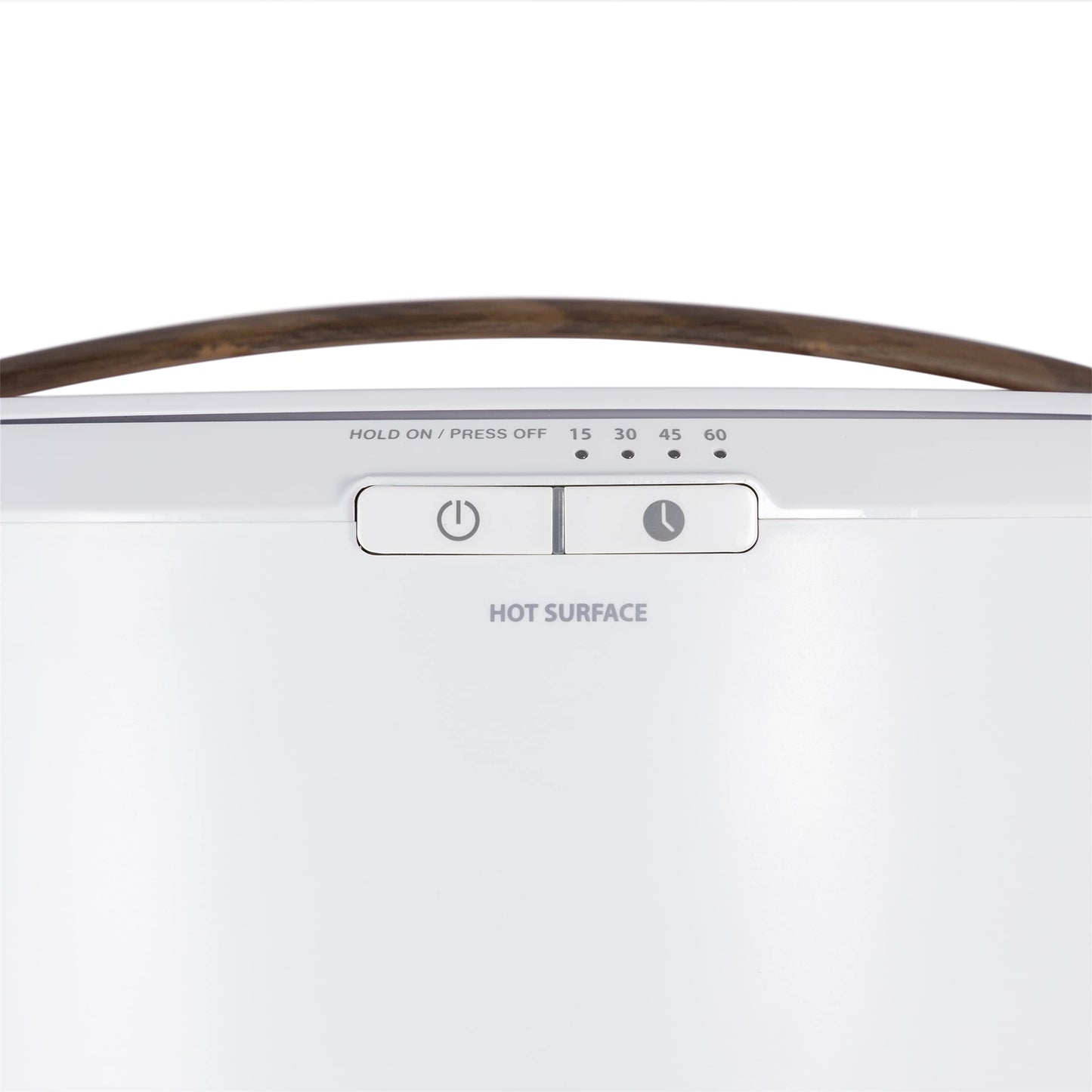 Countertop Bucket Towel Warmer Auto Shut Off 4 Timer Setting, Warm 40x70in Oversized Towel Bathrobe Blanket PJs White/Oak Countertop)