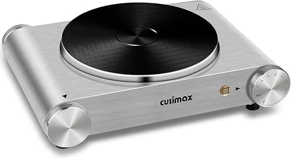 Electric Hot Plate with Adjustable Temperature
