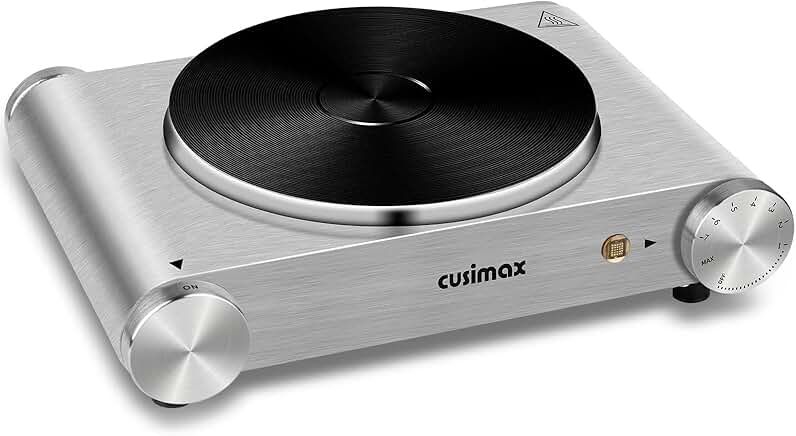 Electric Hot Plate with Adjustable Temperature