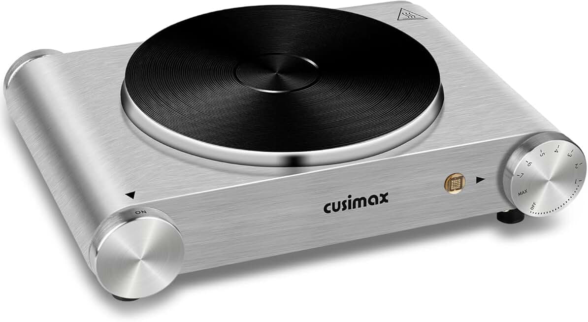 Electric Hot Plate with Adjustable Temperature