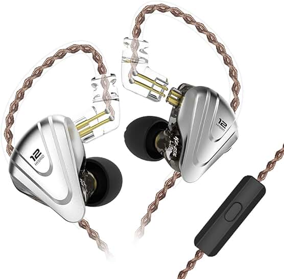 In-Ear Monitors with Detachable Cable and Noise Isolation