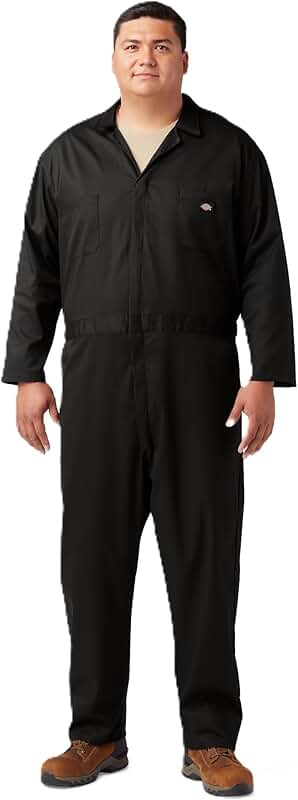 Men's Flexible Long Sleeve Coveralls