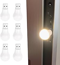 Six-pack USB LED Night Lights for Home and Travel