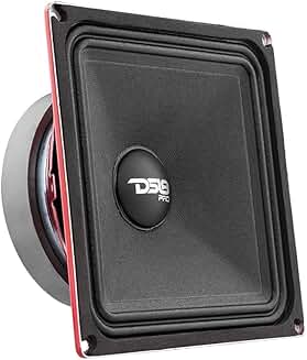 Square 6.5-inch Midrange Loudspeaker, 500W Peak
