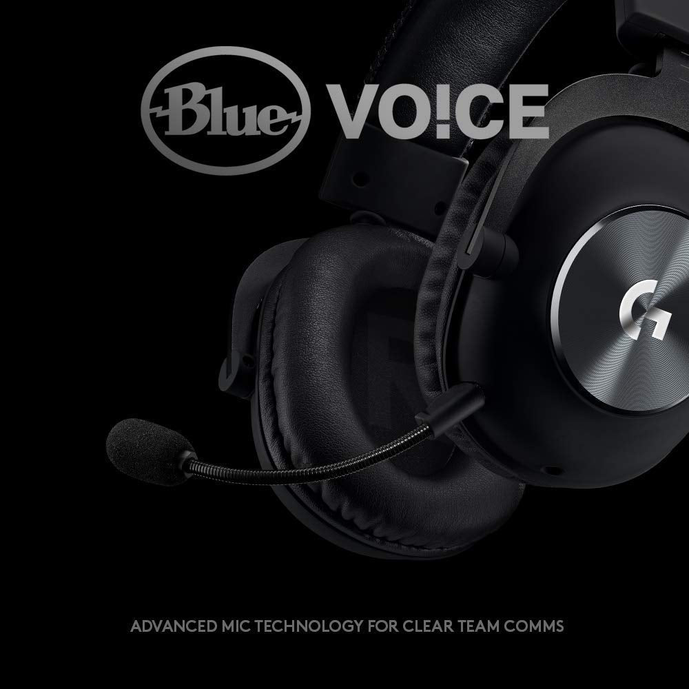 PRO X Gaming Headset (2nd Generation) with Blue Voice, DTS Headphone 7.1 and 50 mm PRO- Drivers, for PC, Xbox One, Xbox Series X|S,PS5,PS4, Nintendo Switch, Black (Renewed)