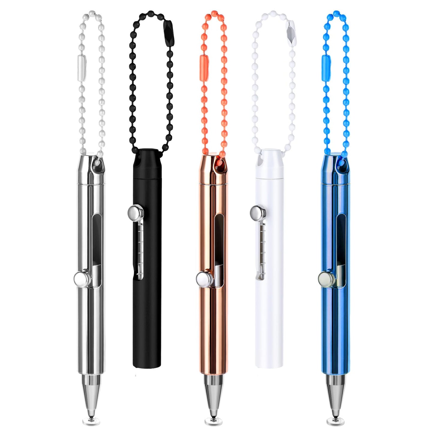 Mini Stylus Pen Set with Keychain for Touchscreens