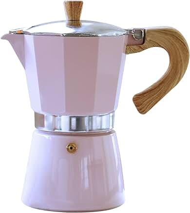 Pink Venezia Coffee Maker, 300 ml, Induction