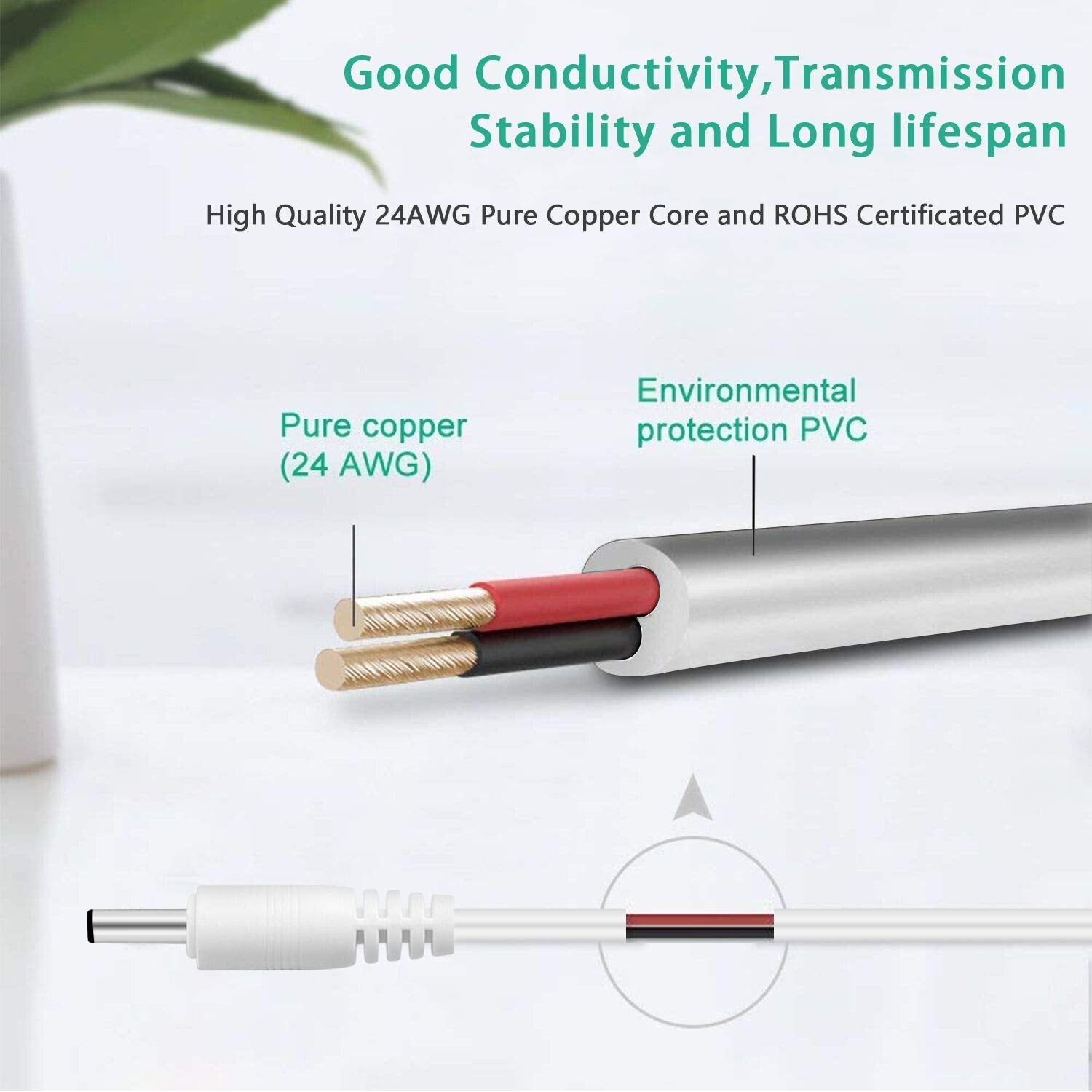 Replacement Charger Cord for FOREO Luna Series Facial Cleanser Foreo Luna/ Luna2/ Luna3/ Luna Mini/Luna Mini 2/FOREO ISSA Series E-Toothbrush USB Charger Cable 1