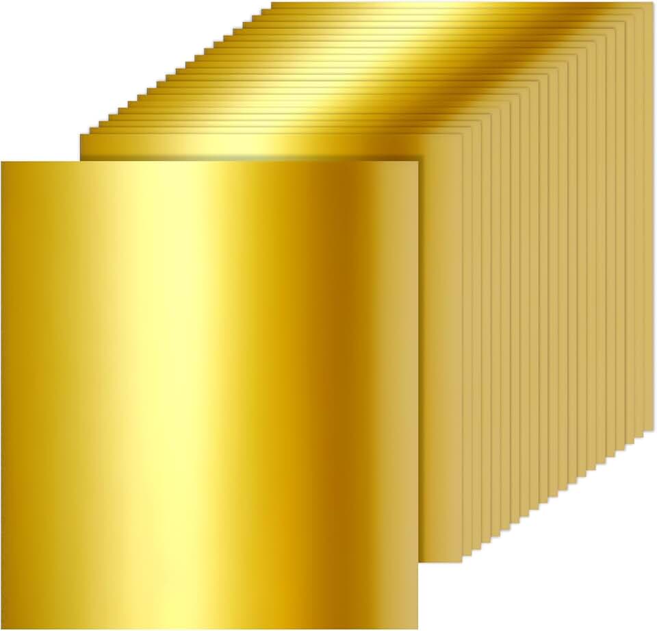 Gold Metallic Cardstock Paper 150 Sheets 8.5x11