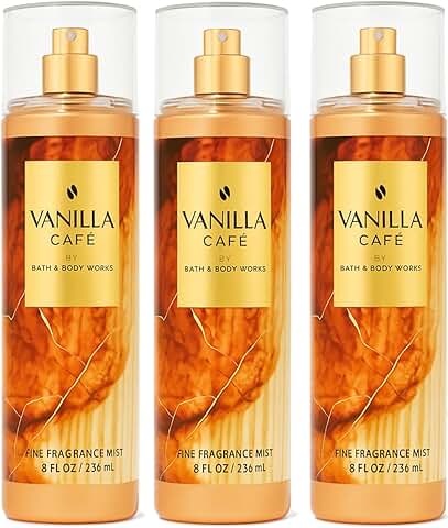 Set of Three Vanilla Fragrance Mists, 8 fl oz Each