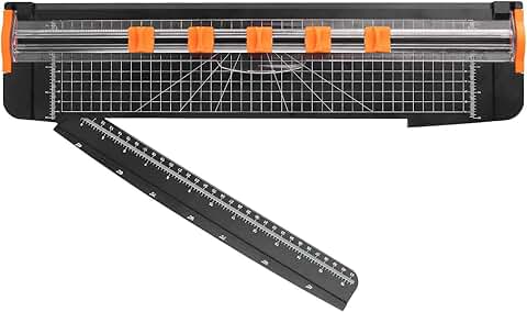 18-inch Paper Cutter with 5 Blades for Crafts