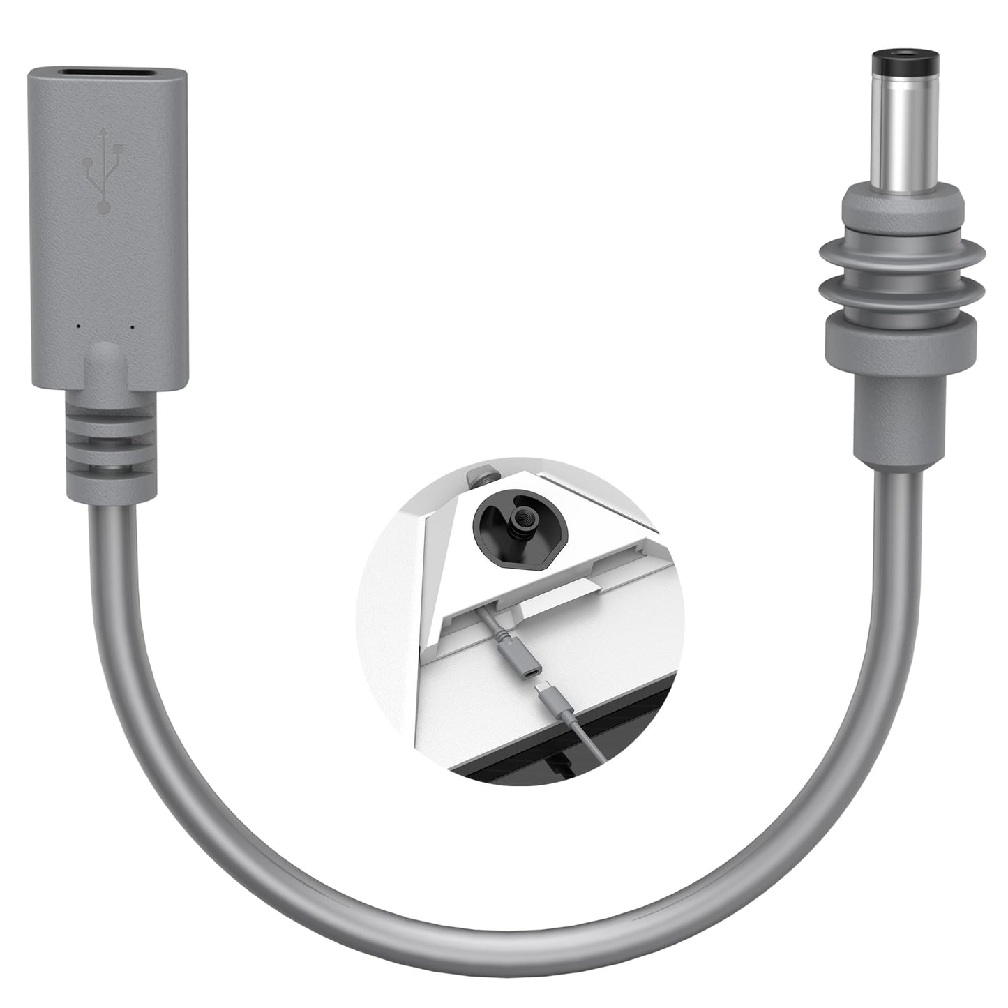 USB-C to DC Adapter for Laptops and Devices