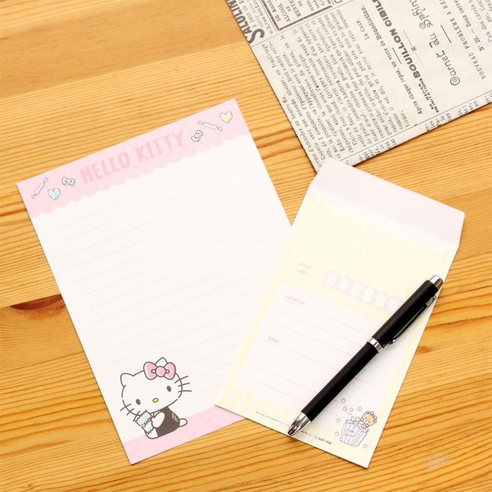 Hello Kitty Tulip Letter Set
