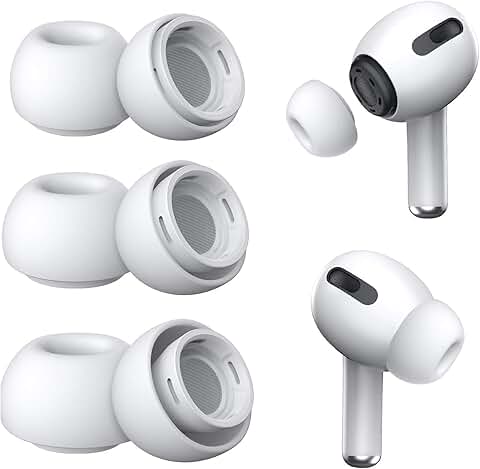 3 Pairs Replacement Ear Tips for AirPods Pro