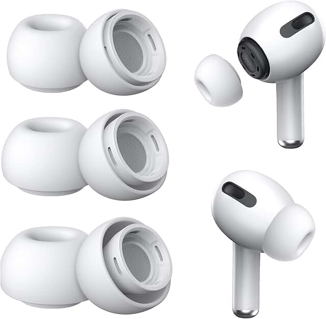 3 Pairs Replacement Ear Tips for AirPods Pro