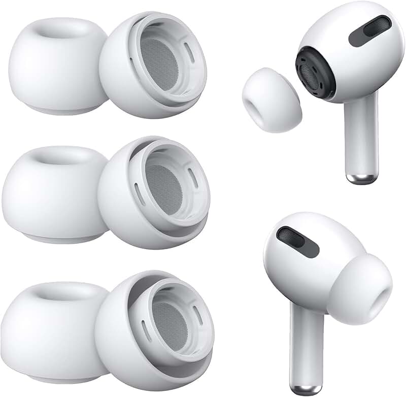 3 Pairs Replacement Ear Tips for AirPods Pro