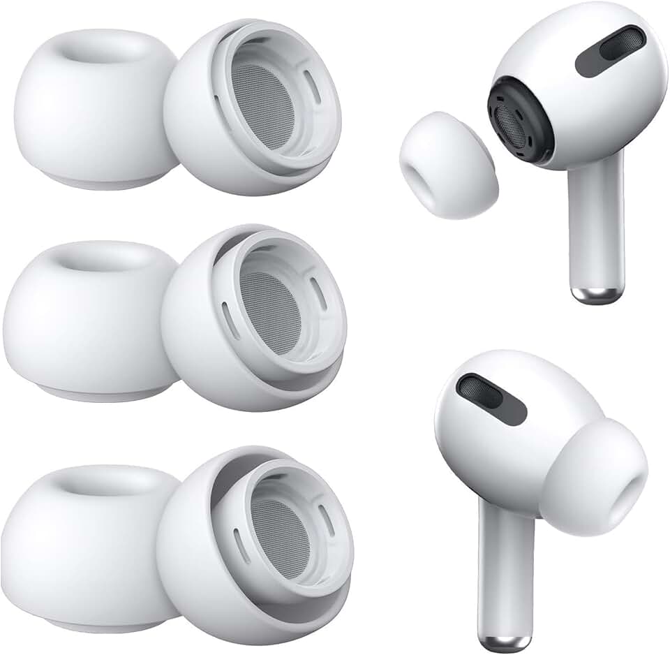 3 Pairs Replacement Ear Tips for AirPods Pro