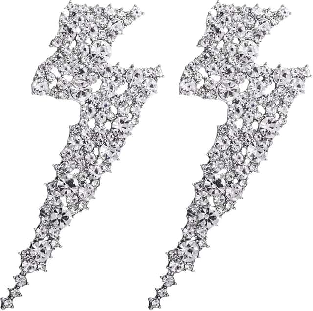 Lightning Bolt Dangle Earrings for Women