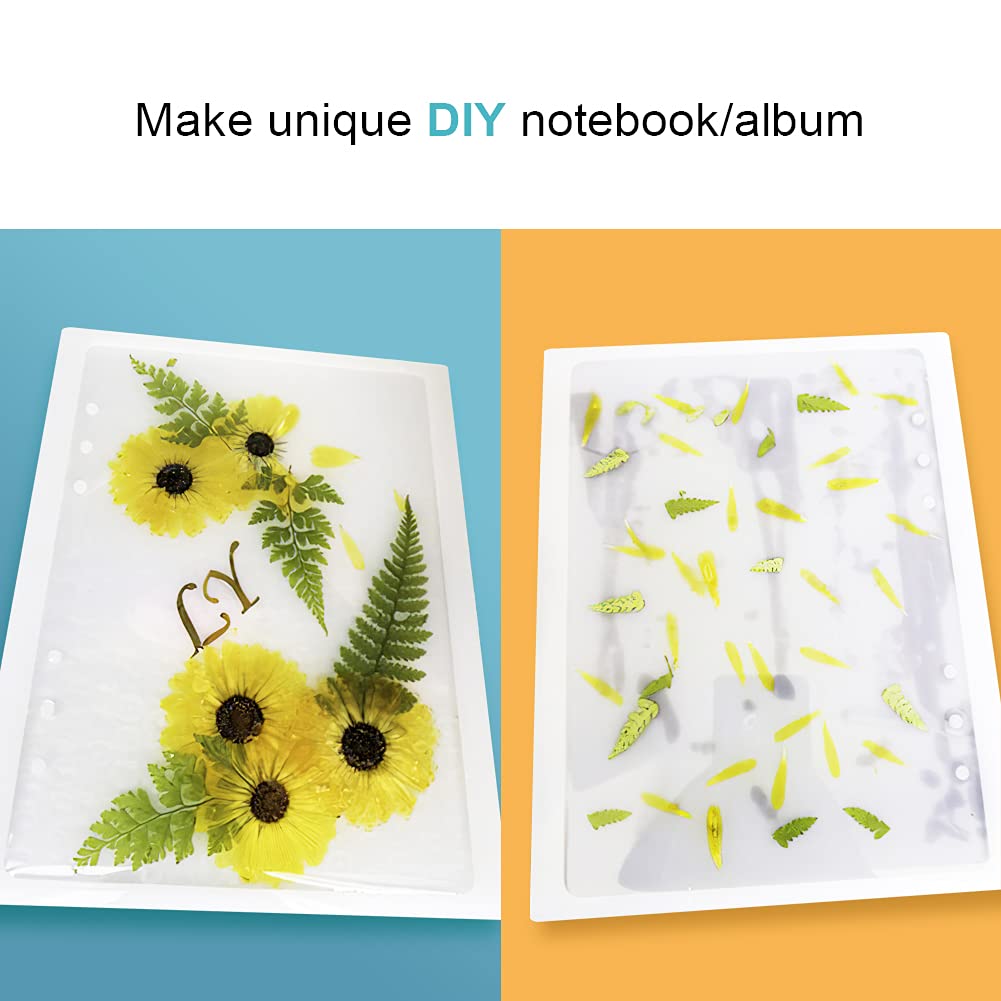 Resin Notebook Cover Mold Rectangle Silicone