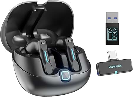 Wireless Headphones with Microphone for Office and Calls