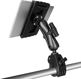 Aluminum Tablet Mount for Kitchen and Bike, 7.5-13 inch