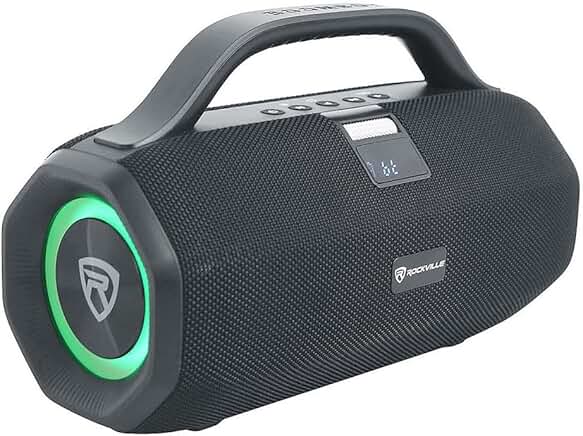 Portable Bluetooth Speaker with 50W Stereo Sound