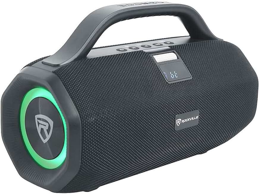 Portable Bluetooth Speaker with 50W Stereo Sound