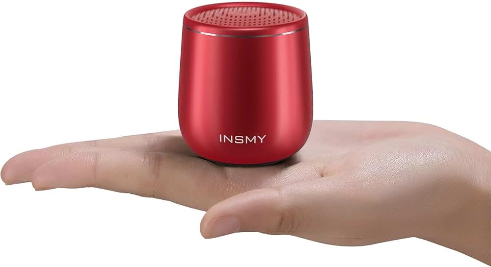 Small Waterproof Bluetooth Speaker with Rich Stereo Sound