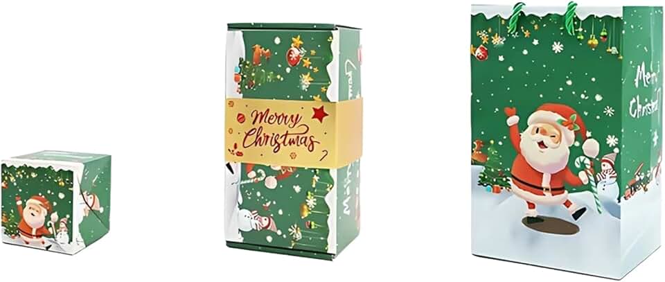 Christmas Surprise Jump Box Gift Set with Greeting Card
