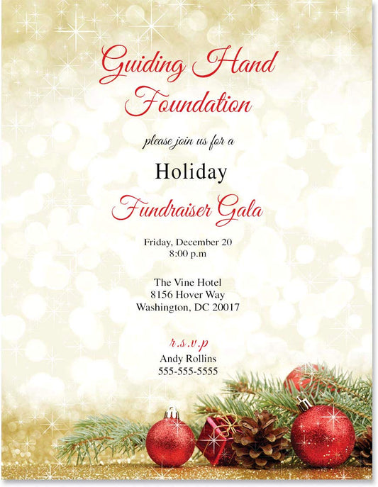 Golden Sparkle Holiday Border Paper, 8.5 x 11, 100 Sheets