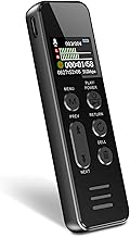 128GB Voice Recorder with Playback and USB-C