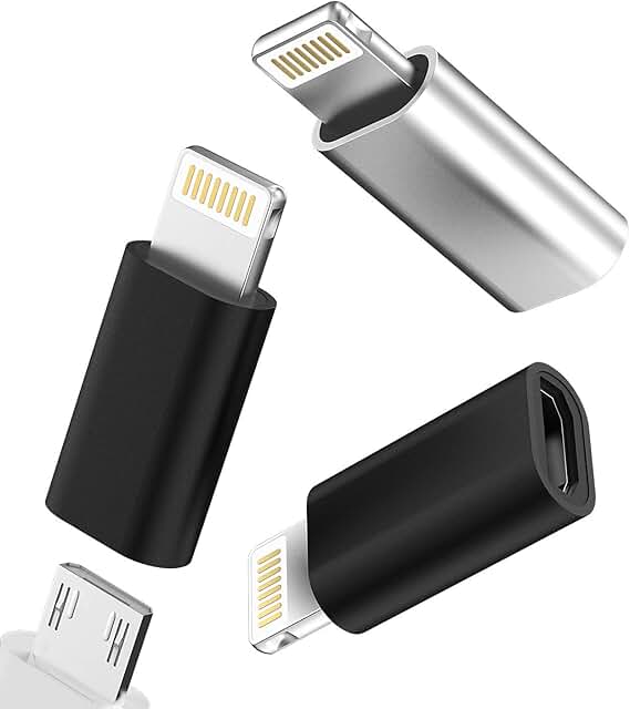 Micro USB to Lightning Adapter for iPhone and iPad
