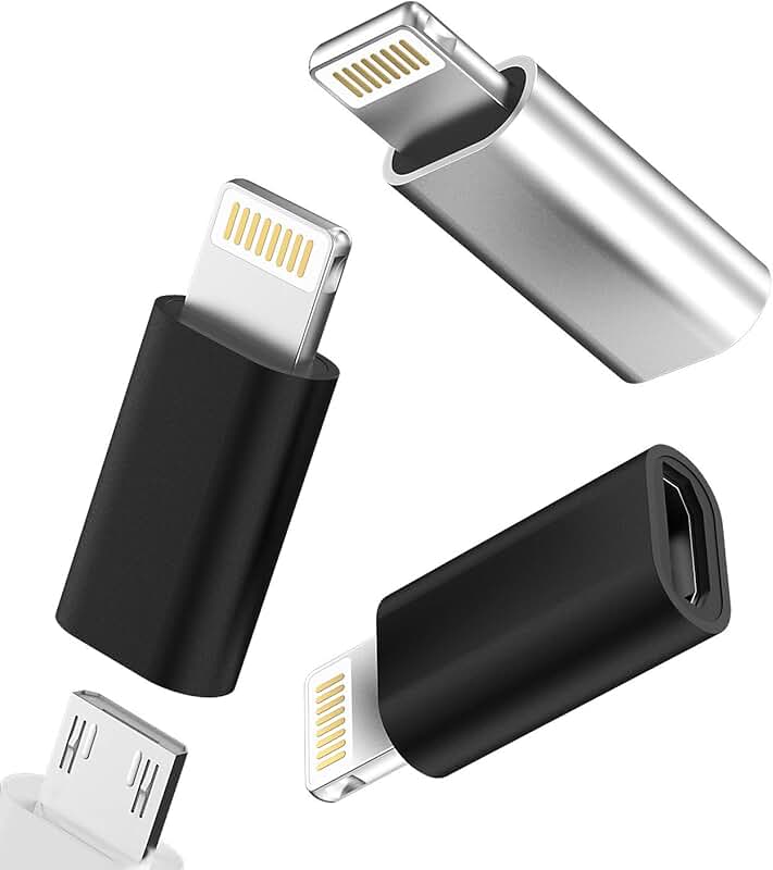 Micro USB to Lightning Adapter for iPhone and iPad