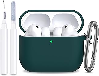 Midnight Green Silicone Case Cover with Cleaning Kit