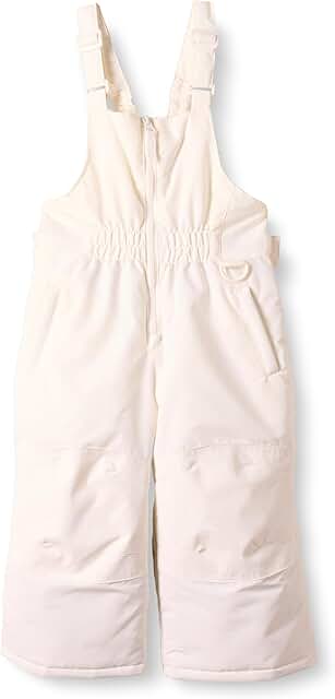 Water-Resistant Ski and Snow Bib for Girls and Toddlers