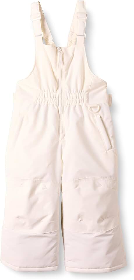 Water-Resistant Ski and Snow Bib for Girls and Toddlers