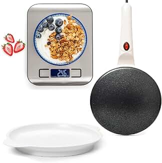 Electric Crepe Maker with Auto Power Off and Nonstick Plate