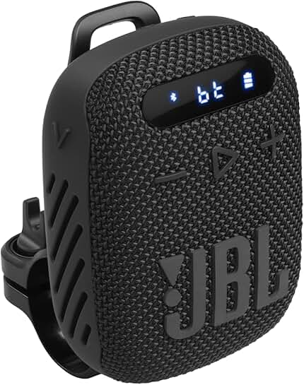 Black Bluetooth Handlebar Speaker