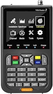 V8 Finder 2 TV Signal Meter with 3.5" HD Display