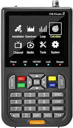 V8 Finder 2 TV Signal Meter with 3.5" HD Display