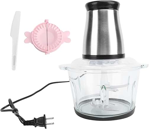 200W 2L Mini Food Processor for Meat and Vegetables